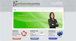 Desktop Screenshot of myproaccounting.com